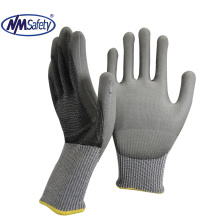 NMSAFETY  CE Anti cut E, ANSI 5 protective cut resistant touchscreen working flexible gloves